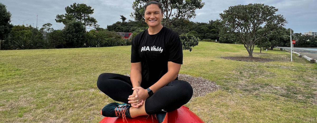 Life on the global stage: Insights from AIA Vitality Ambassador Dame Valerie Adams