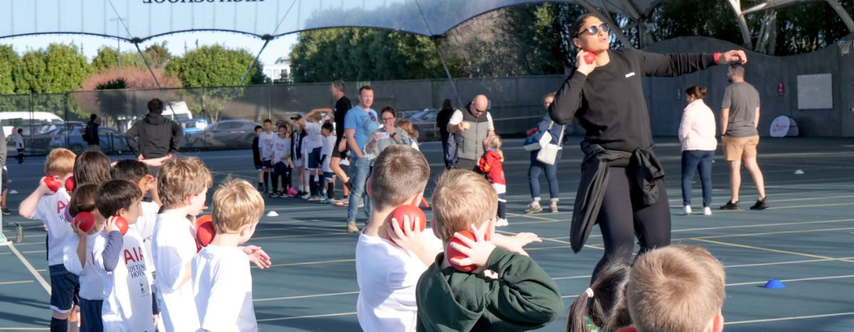 Shaping Future Champions: A Q&A with Dame Valerie Adams on the role of sports in children’s lives